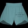 Ladies Flowy Overlay Shorts Thumbnail