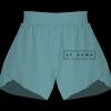 Ladies Flowy Overlay Shorts Thumbnail