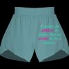 Ladies Flowy Overlay Shorts Thumbnail
