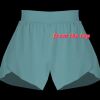 Ladies Flowy Overlay Shorts Thumbnail