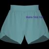 Ladies Flowy Overlay Shorts Thumbnail